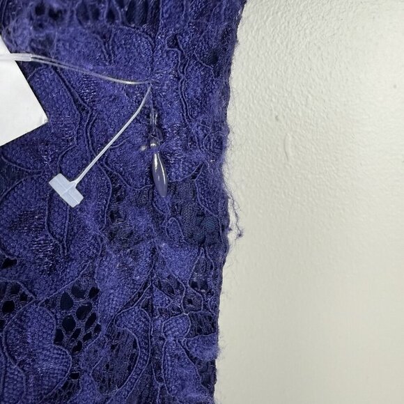 Alexia Admor Dress Small Lace Off Shoulder Cocktail Midi Sheath Party Wedding - Picture 8 of 11